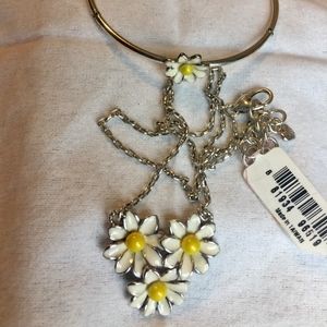 Brighton Daisy Chain Necklace & Bracelet (NWT)